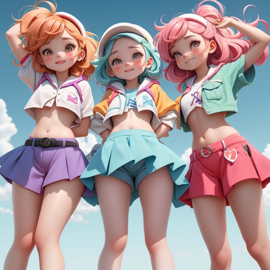 サンプル画像1:ふとももと短パンの隙間2(pp：p) [d_302870]