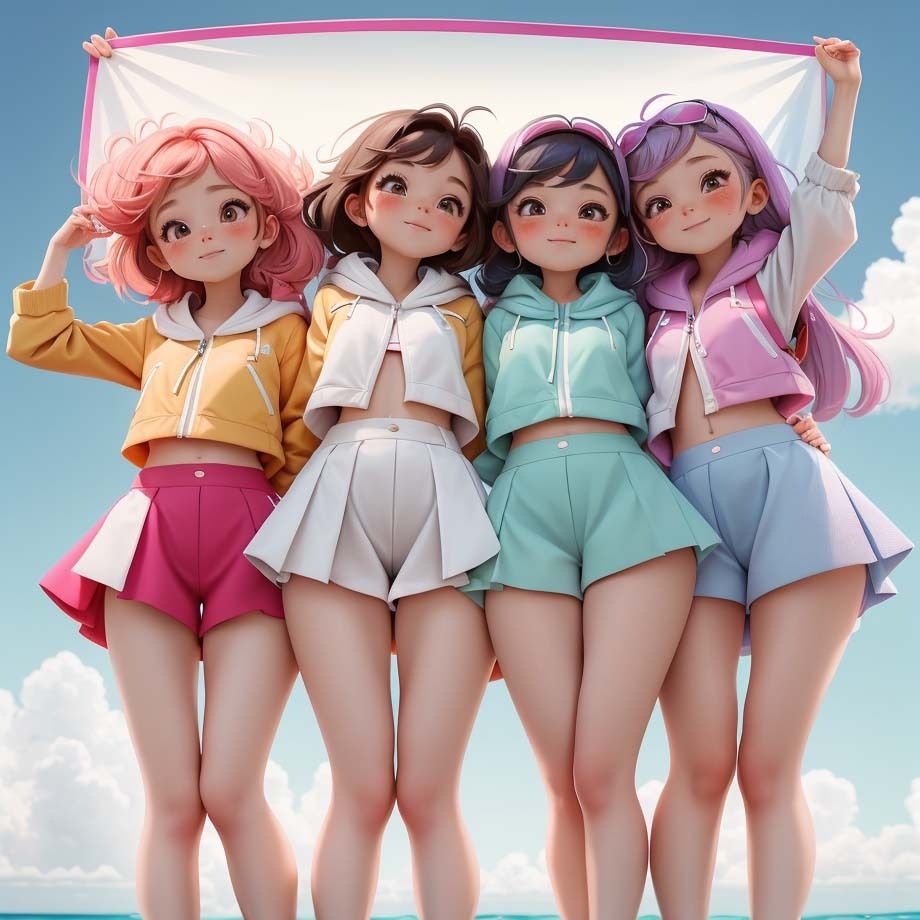 サンプル画像6:ふとももと短パンの隙間2(pp：p) [d_302870]