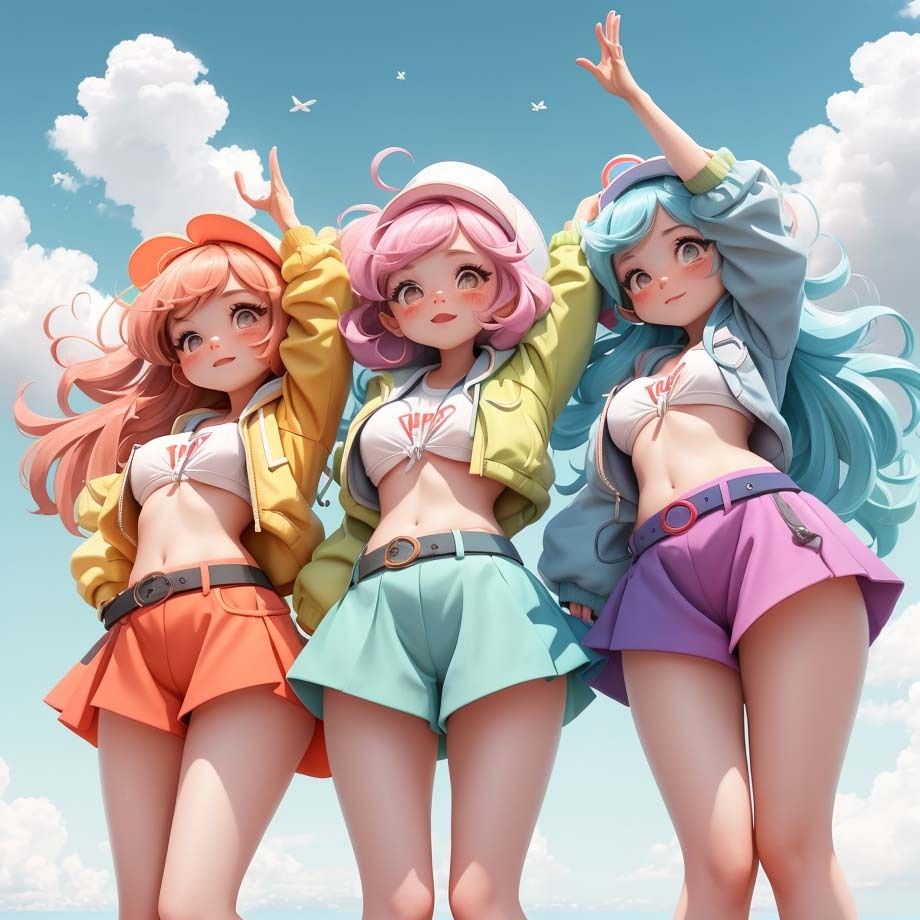 サンプル画像2:ふとももと短パンの隙間4(pp：p) [d_302874]