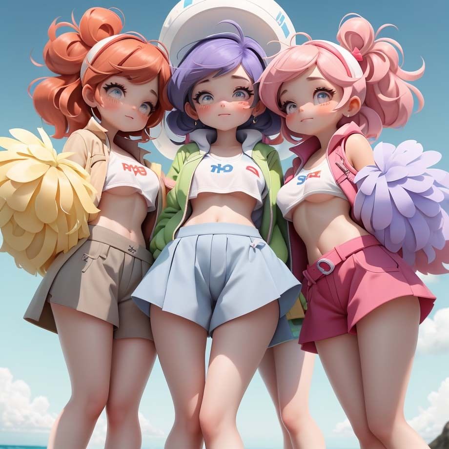 サンプル画像3:ふとももと短パンの隙間4(pp：p) [d_302874]