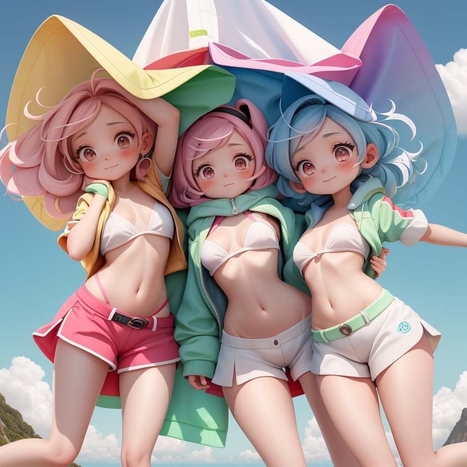 サンプル画像5:ふとももと短パンの隙間4(pp：p) [d_302874]