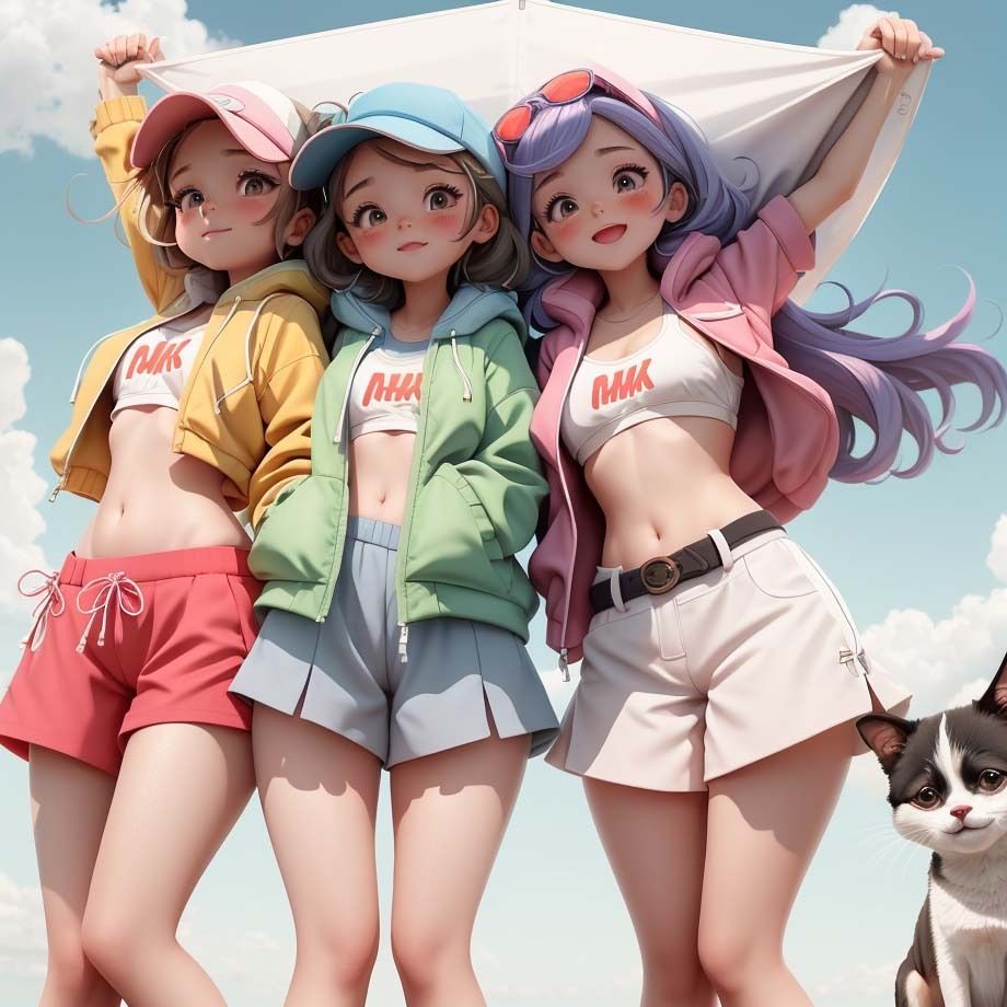 サンプル画像6:ふとももと短パンの隙間4(pp：p) [d_302874]