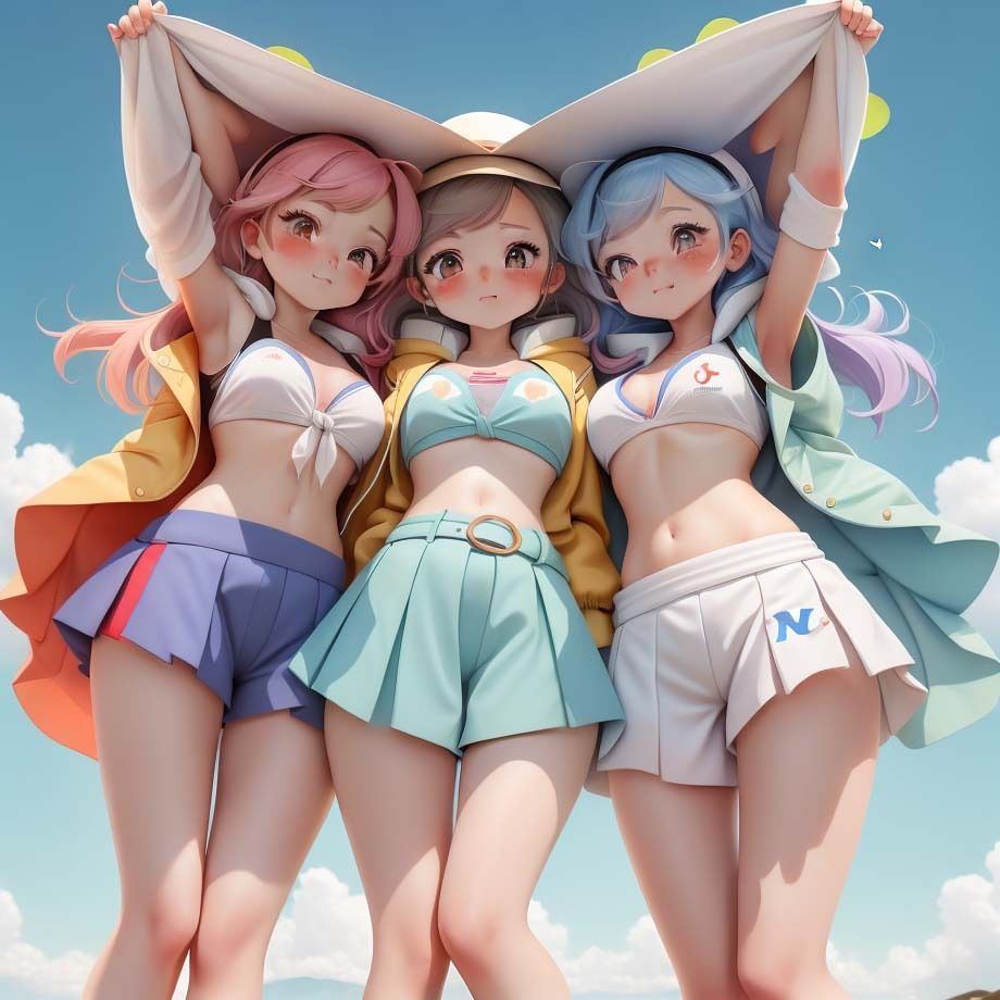 サンプル画像1:ふとももと短パンの隙間5(pp：p) [d_302876]