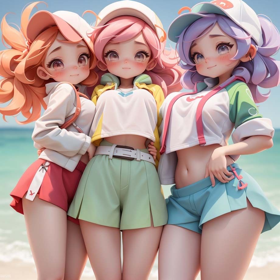 サンプル画像5:ふとももと短パンの隙間5(pp：p) [d_302876]