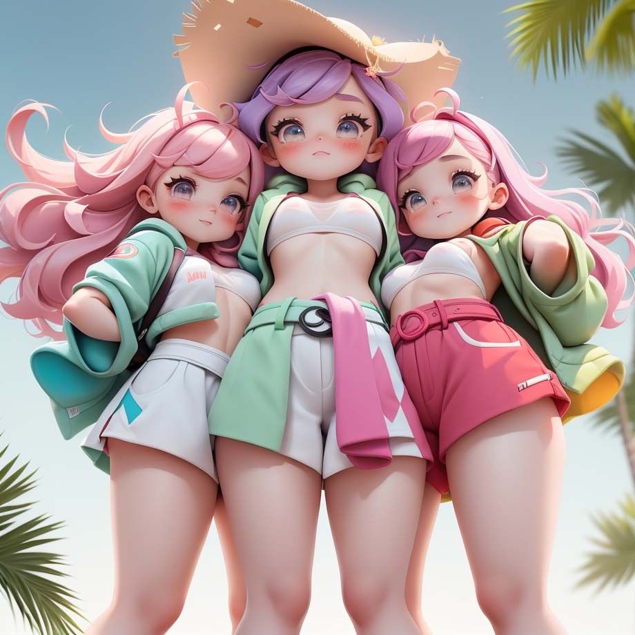 サンプル画像6:ふとももと短パンの隙間5(pp：p) [d_302876]