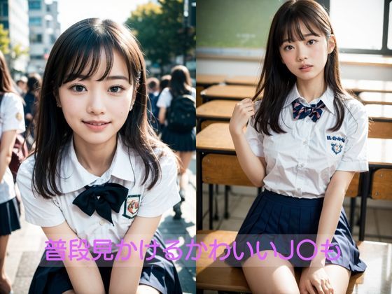 サンプル画像1:J〇の放課後 えちえちあるばいと(J〇 AI事務所) [d_302886]