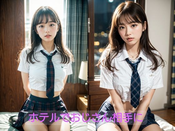 サンプル画像2:J〇の放課後 えちえちあるばいと(J〇 AI事務所) [d_302886]