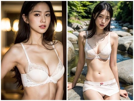 サンプル画像1:AI写真集グラビア19美女の下着姿300P:美的探究の新たなる視覚的饗宴(AIグラビアプロデューサー) [d_302924]