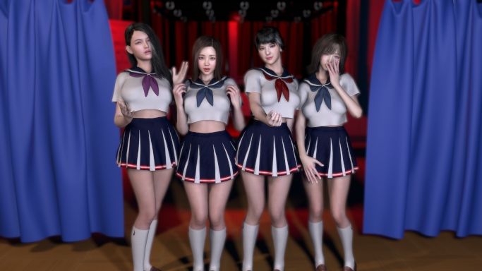 サンプル画像1:このち〇ぽたまんな〜いSEXカルト女子学園の学園祭で遊んでたら気に入られてJKたちの玩具にされた僕。【差分】(ZENmocap) [d_302933]