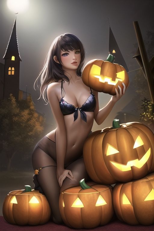 サンプル画像4:美女の魔女コスプレのエロ画像集200枚＋おまけ（ハロウィン・ビキニ・ぶっかけ・ヌード・放尿・魔女っ子・美魔女）(絵師たか) [d_303007]