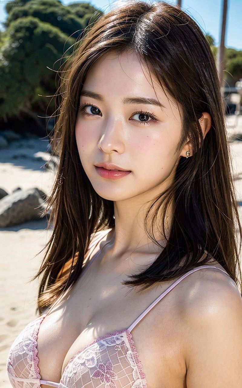 サンプル画像2:AIグラビアアイドルと水着デート 1巻 ビーチで輝く100人のカラフル水着 オマケ8人(デジタル彼女紹介所) [d_303027]