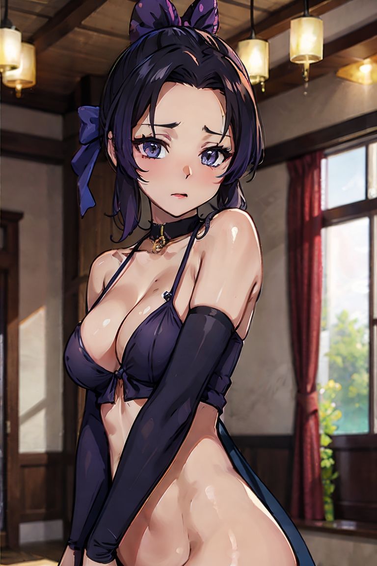 サンプル画像1:鬼滅〇刃 胡蝶 し〇ぶ 無限ハメ撮り編(AIアニメクラブ) [d_303037]