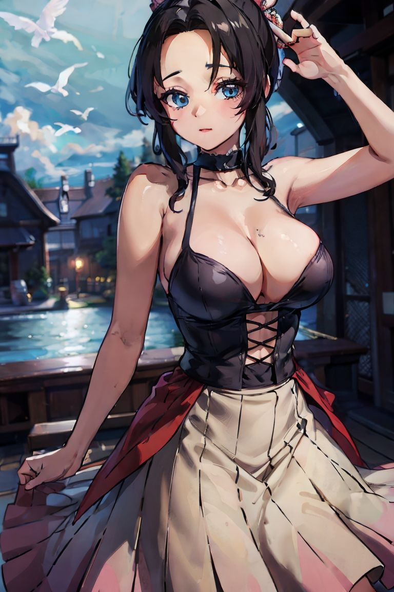 サンプル画像2:鬼滅〇刃 胡蝶 し〇ぶ 無限ハメ撮り編(AIアニメクラブ) [d_303037]