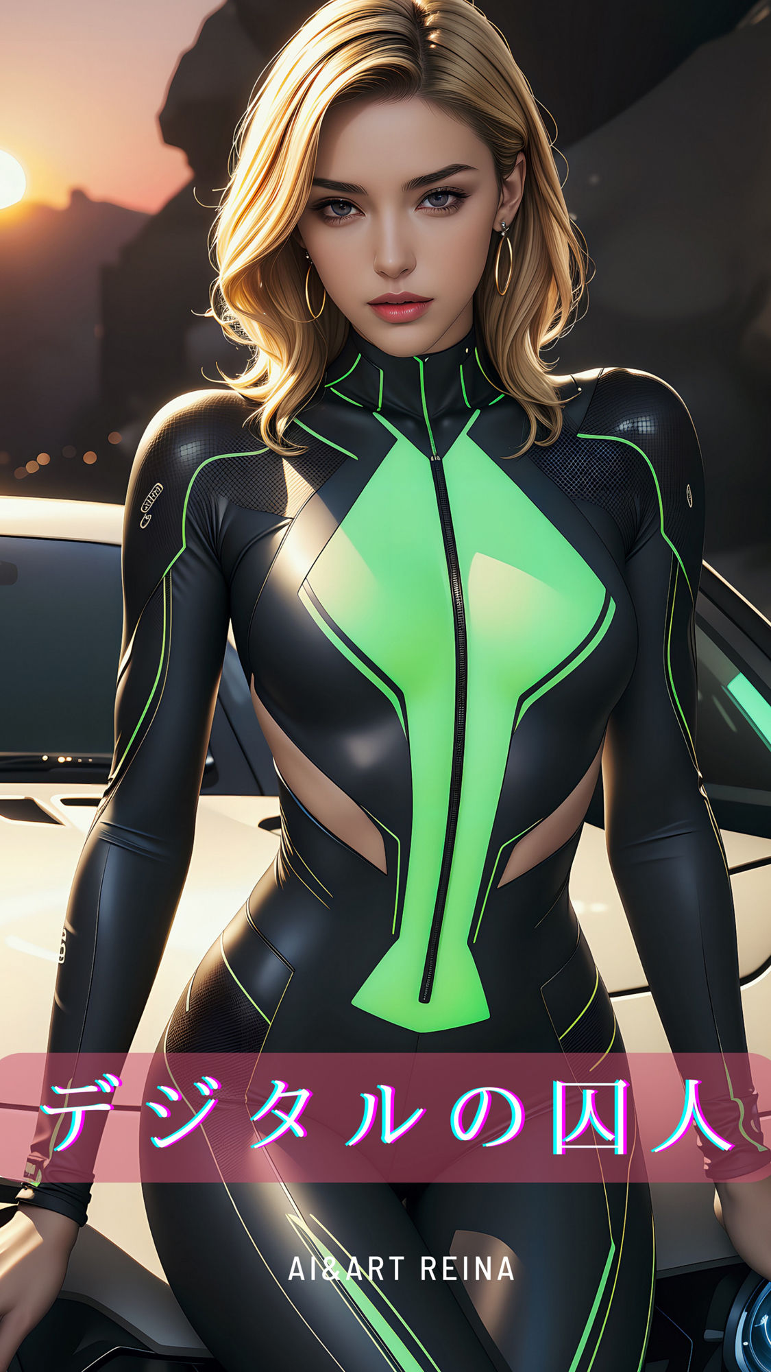 サンプル画像1:デジタルの囚人（2）（収録08〜14）麗奈、香澄、遥香、紗月、葵、直美(AI＆ART Reina) [d_303044]