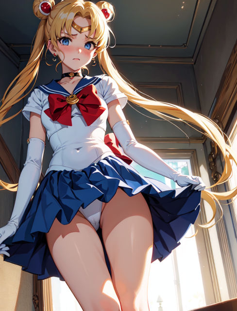 サンプル画像2:膣出ししてくれませんか？-セーラームーン（月野うさぎ）-(Mr.Eの研究室) [d_303047]