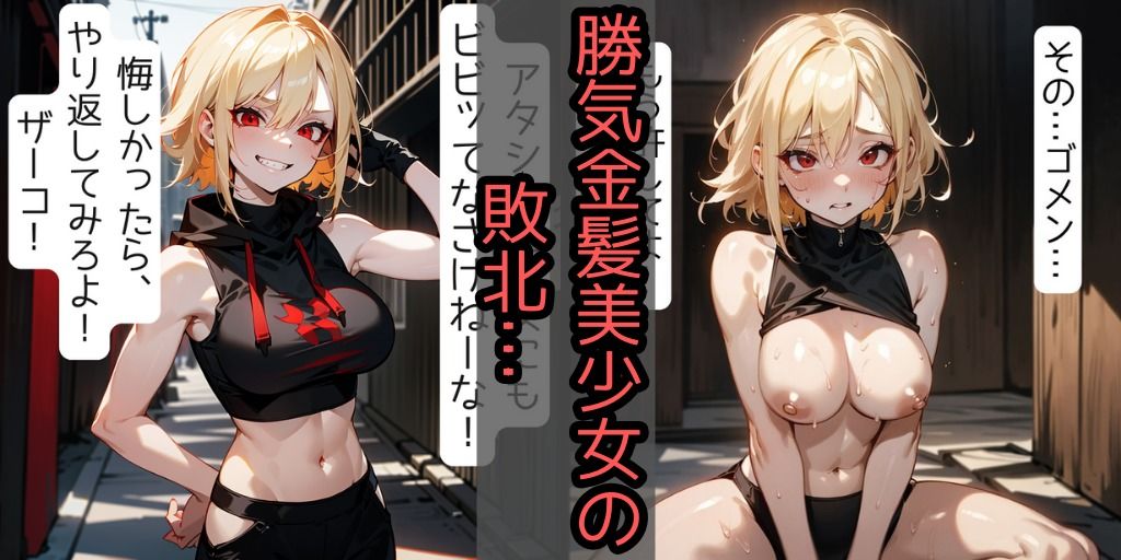 サンプル画像1:セリフ付き【美少女敗北3選】触手・挿入・くすぐりetc.【強気な女子が崩れていく…】(フェチ堂) [d_303185]