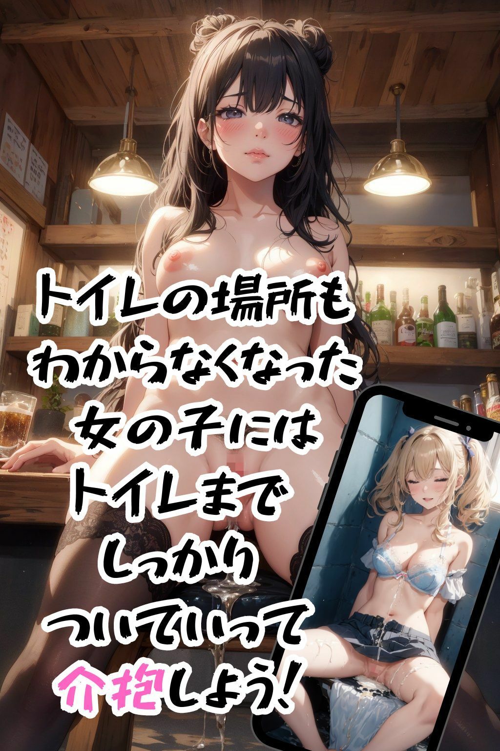サンプル画像5:DRUNKGIRL泥●ギャル介抱記(水無月AI子の部屋) [d_303209]