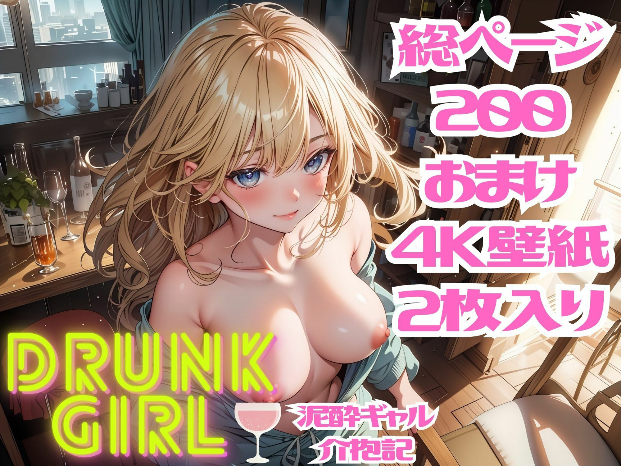 サンプル画像6:DRUNKGIRL泥●ギャル介抱記(水無月AI子の部屋) [d_303209]