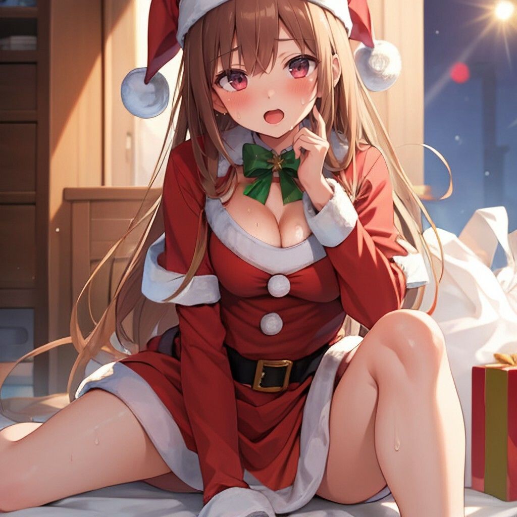 サンプル画像1:サンタ風美少女さん(ほげふが) [d_303217]