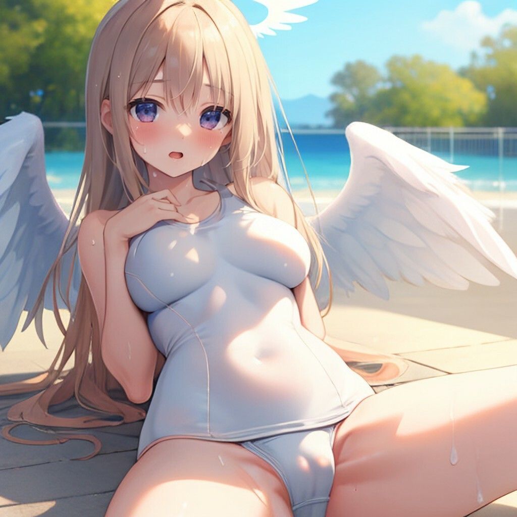 サンプル画像1:セラスク風天使さん(ほげふが) [d_303218]