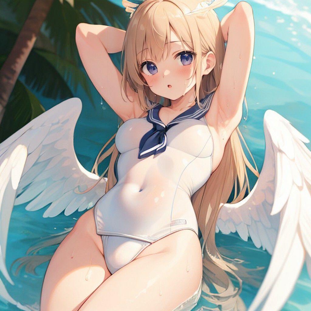 サンプル画像2:セラスク風天使さん(ほげふが) [d_303218]