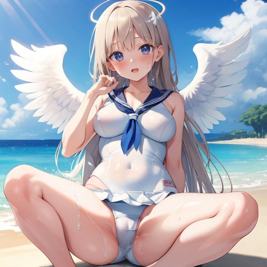 サンプル画像4:セラスク風天使さん(ほげふが) [d_303218]