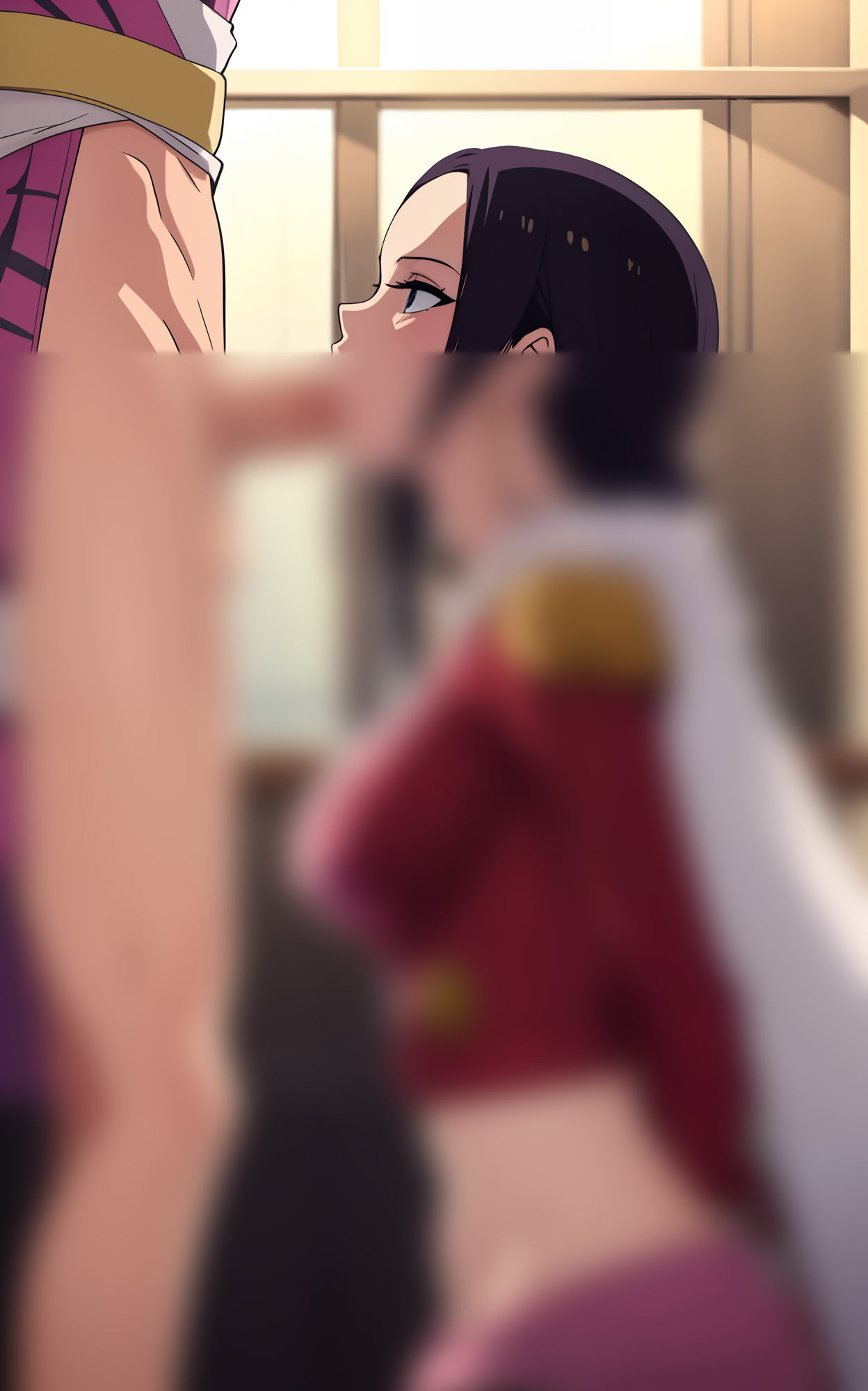 サンプル画像4:女帝ハンコックは高慢から黒顔へ！アヘ？！(0号室) [d_303225]