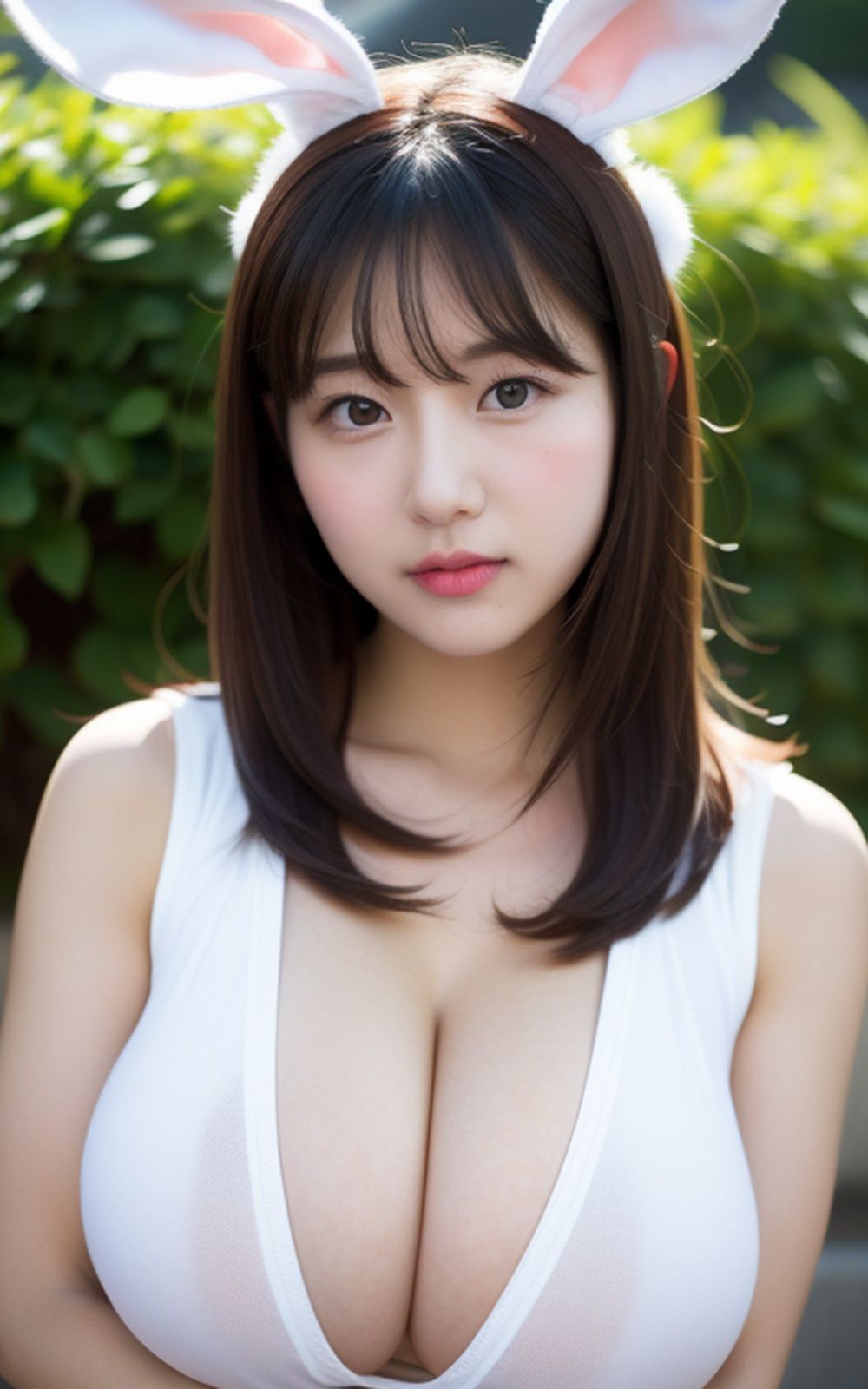 巨乳バニーガール美女【AIグラドル編集部vol.121】の画像2