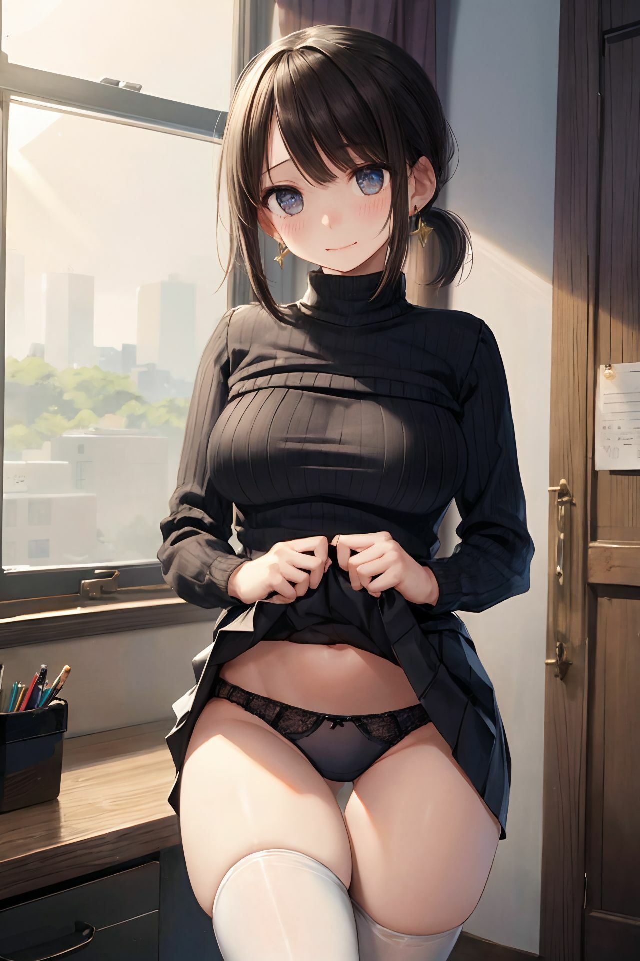 サンプル画像6:巨乳のお姉さん(川瀬と遊園地) [d_303260]