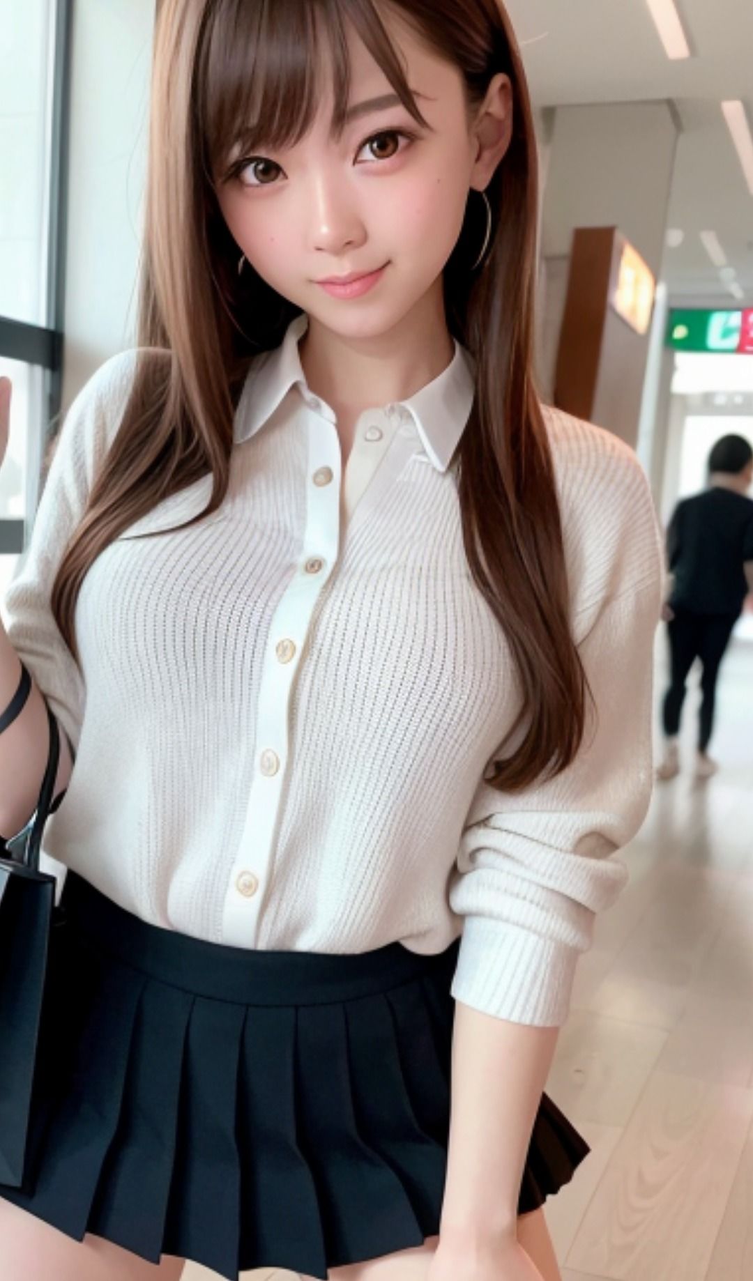 サンプル画像5:AI美女wearing〜厳選合格シリーズ21〜激かわJKコススペシャル2 合格japanese日本人 美人 美少女 女子校生 女子校生 学校 学園 制服 生徒 教師 グラビア写真集 アイドル 可愛い 激カワ 非エロ 巨乳 並乳 むちむち スポーツ コスプレ AI生成(AI美女wearing@BY PENCO) [d_303292]