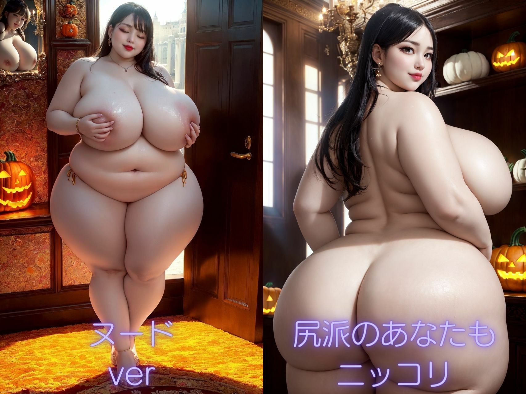 サンプル画像2:CURVY HALLOWEEN(肉感至上主義) [d_303399]