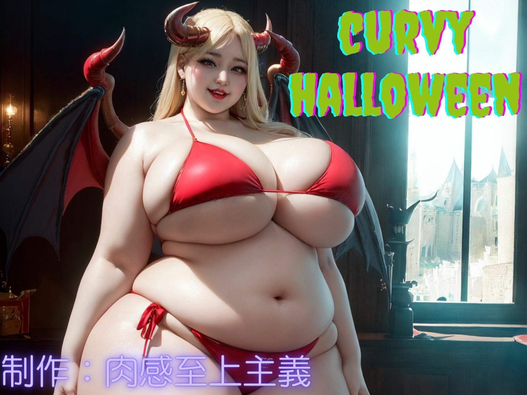 サンプル画像4:CURVY HALLOWEEN(肉感至上主義) [d_303399]