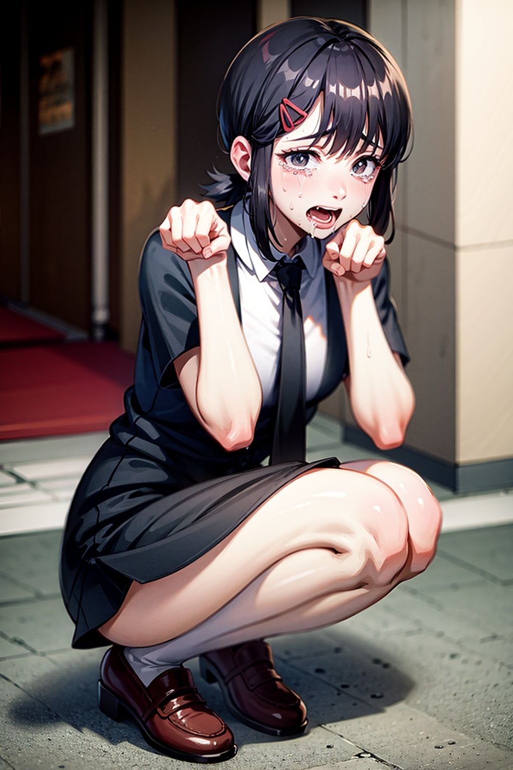 サンプル画像6:脱いでもすごいコ◯ニちゃん(らきしすAI) [d_303408]