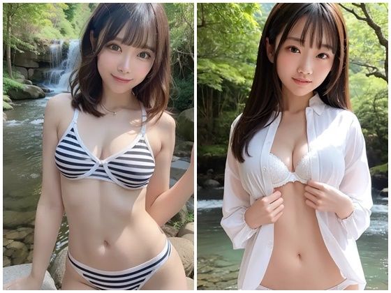 サンプル画像2:AI写真集グラビア22美人の下着姿300P魅力の再定義:美とテクノロジーの新たなる次元(AIグラビアプロデューサー) [d_303484]