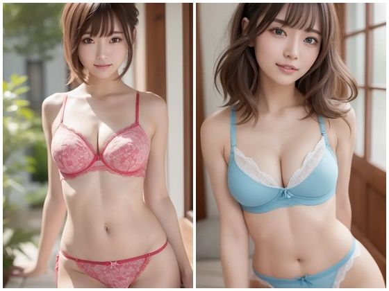サンプル画像2:AI写真集グラビア23美人の下着姿300P美のデジタルマエストロ:グラビアの究極のアートフルネス(AIグラビアプロデューサー) [d_303486]