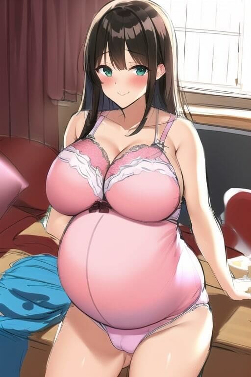 サンプル画像4:爆乳人妻のボテ腹ビッチの中出しNTR記録(妊婦＆ふたなり隊) [d_303506]