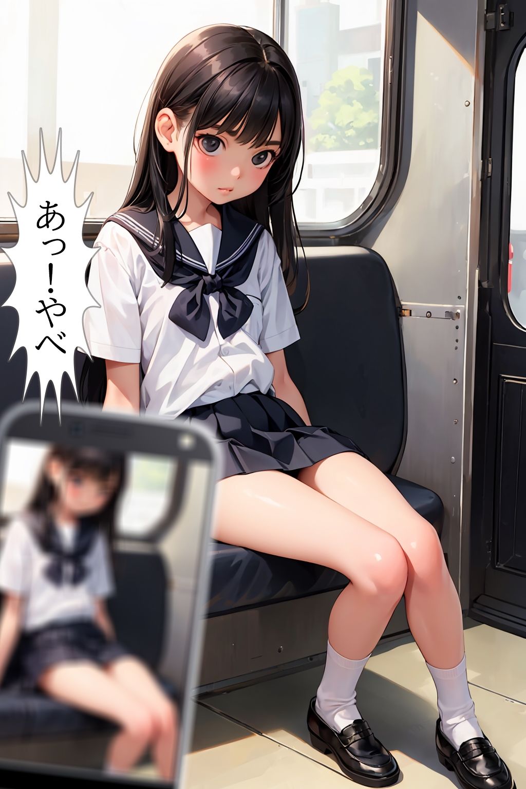 サンプル画像1:HなJ〇Photo、ぱしゃり！(えーあいきゅーたー) [d_303507]