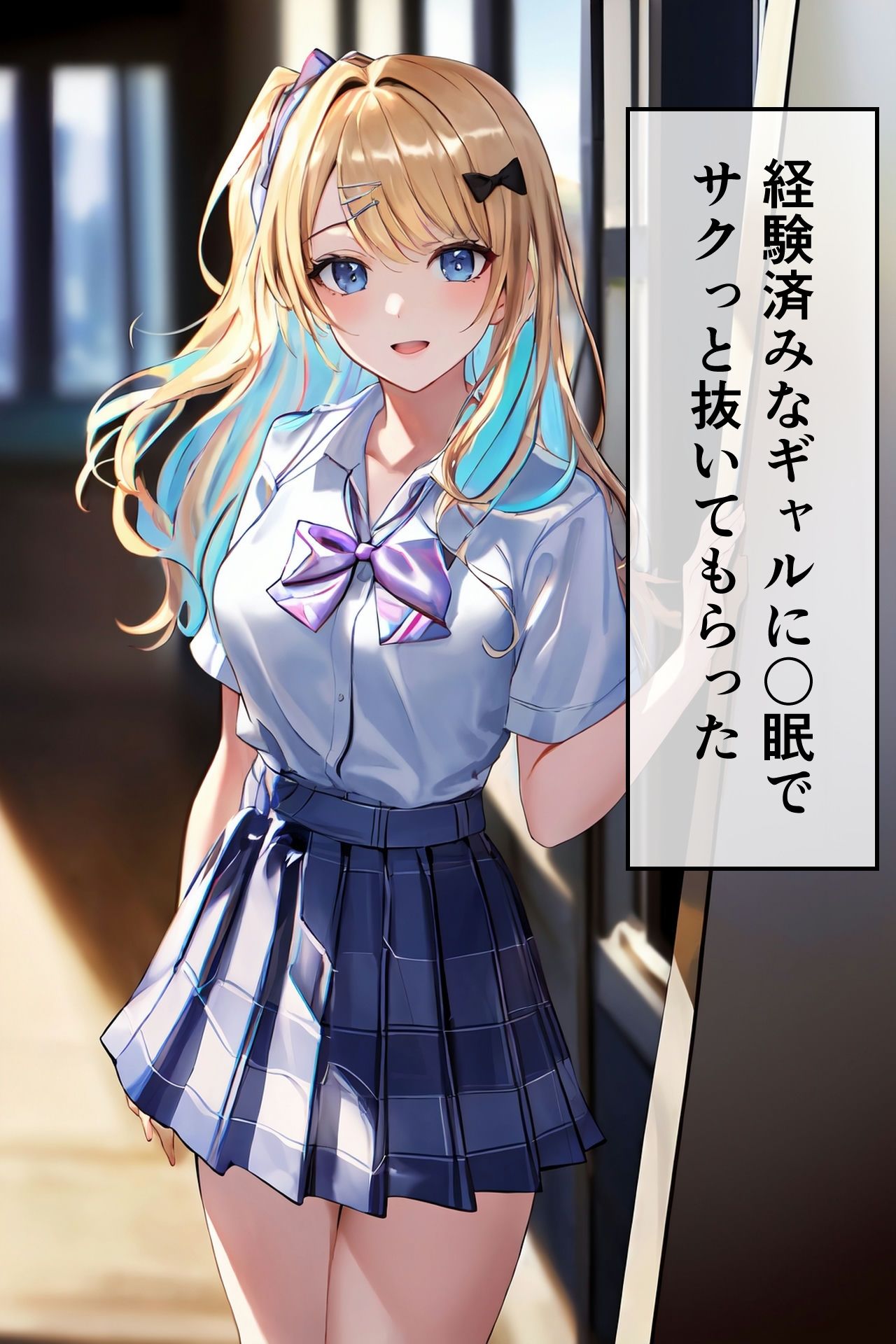 サンプル画像1:経験済みなギャルに〇眠でサクっと抜いてもらった(TOSHIKIX) [d_303515]