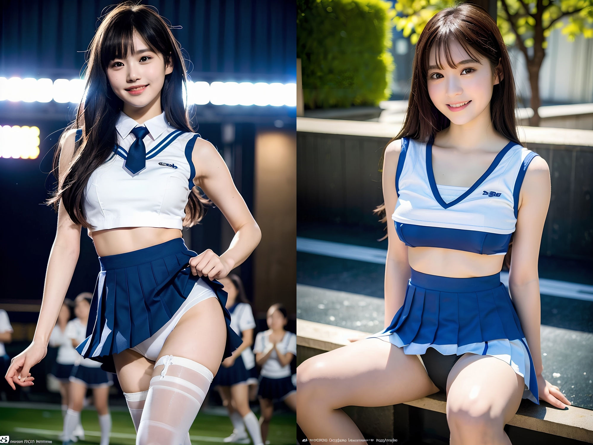 サンプル画像4:チアガール！ すべてチアガール！200P！ みんな大好きチアガール！(SakuraBooks) [d_303583]