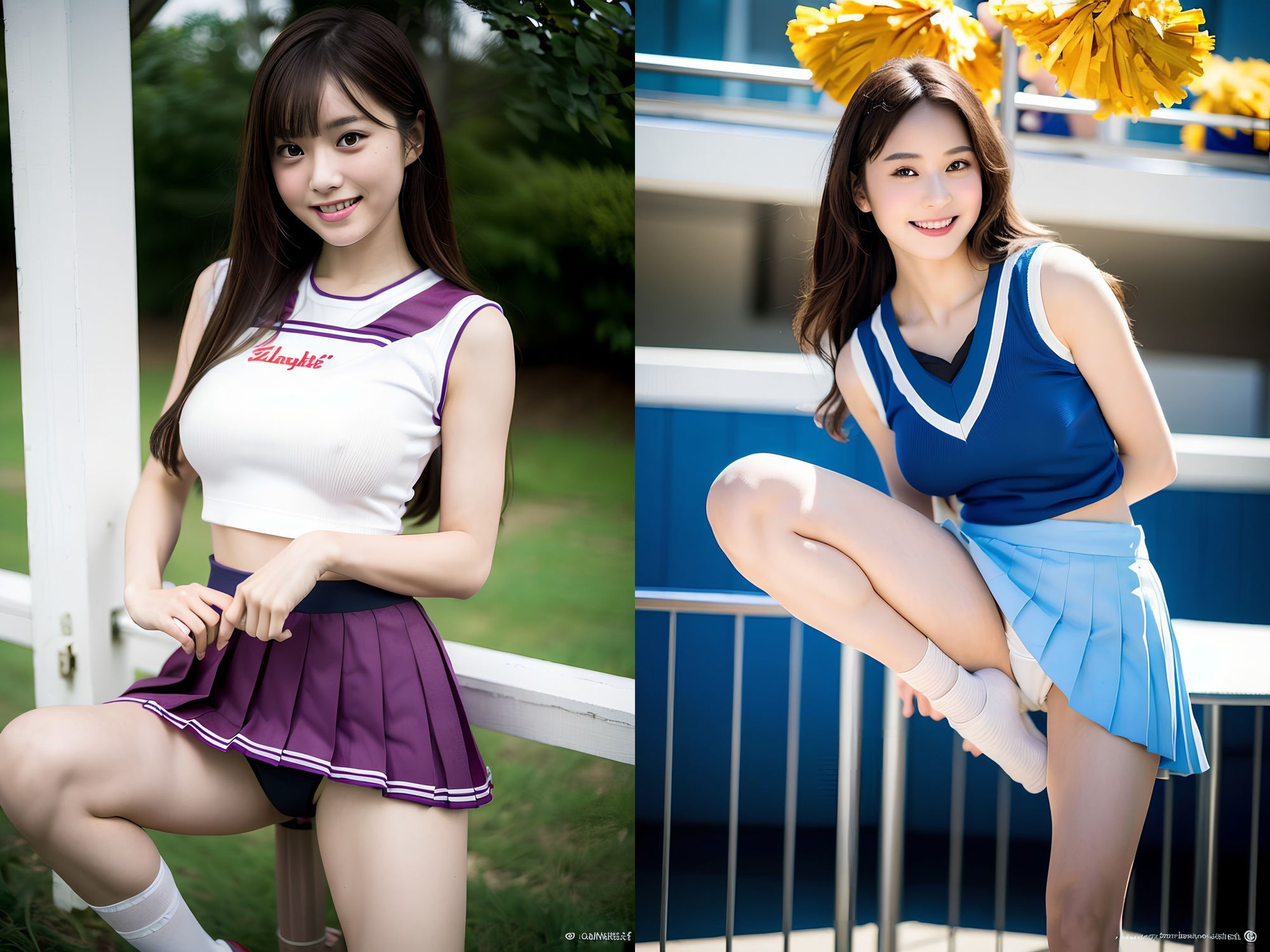 サンプル画像5:チアガール！ すべてチアガール！200P！ みんな大好きチアガール！(SakuraBooks) [d_303583]