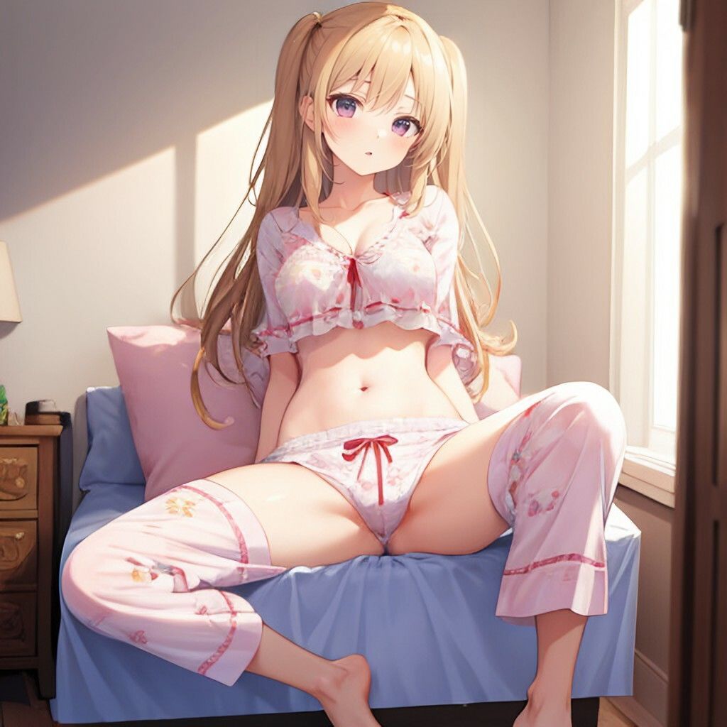 サンプル画像4:パジャマ風美少女さん(ほげふが) [d_303607]