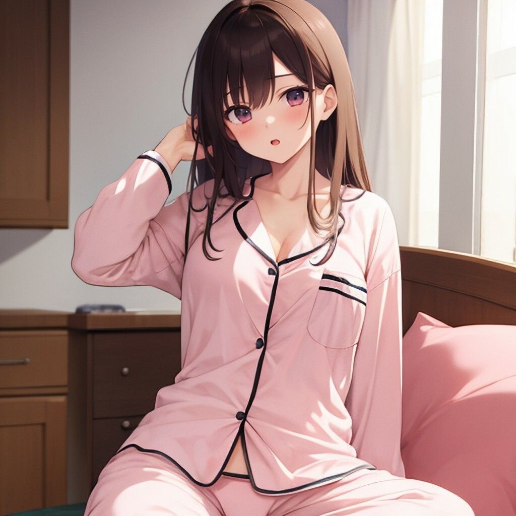 サンプル画像5:パジャマ風美少女さん(ほげふが) [d_303607]