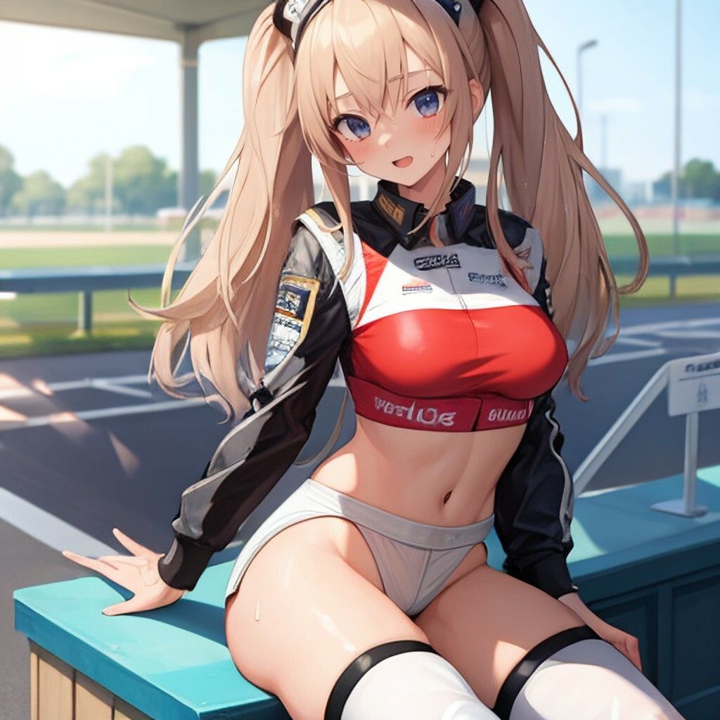 サンプル画像3:レースクイーン風美少女さん(ほげふが) [d_303611]