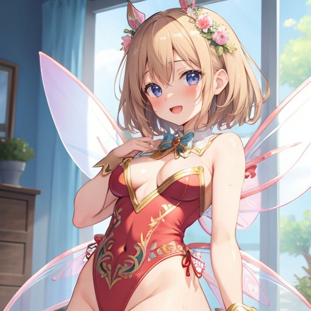 サンプル画像1:レオタード風妖精さん(ほげふが) [d_303613]