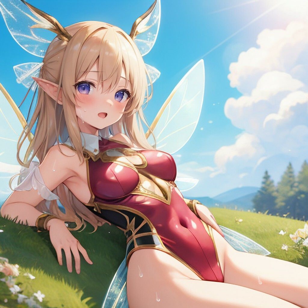 サンプル画像2:レオタード風妖精さん(ほげふが) [d_303613]