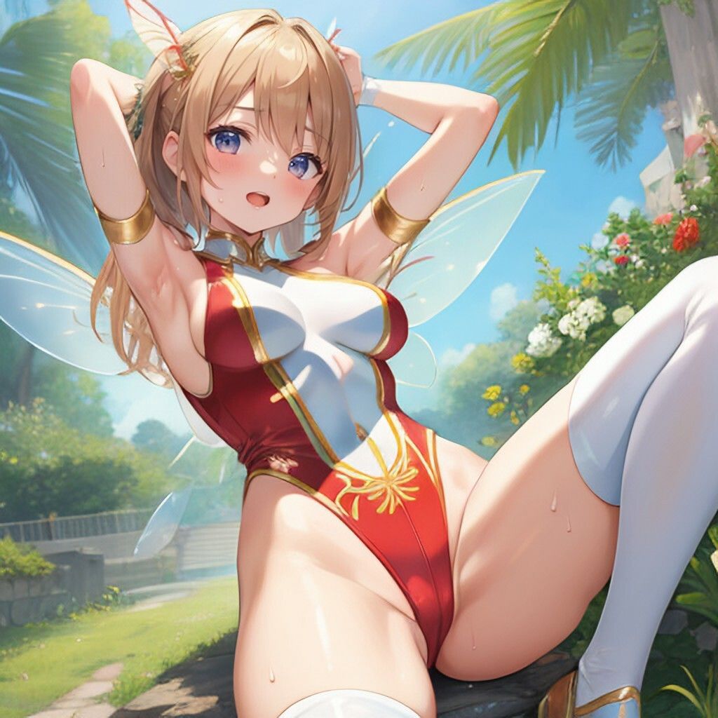 サンプル画像3:レオタード風妖精さん(ほげふが) [d_303613]