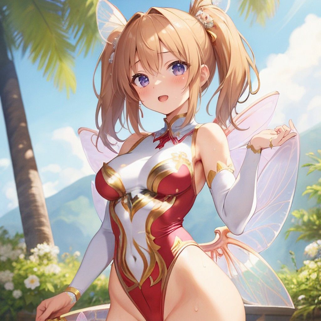 サンプル画像4:レオタード風妖精さん(ほげふが) [d_303613]