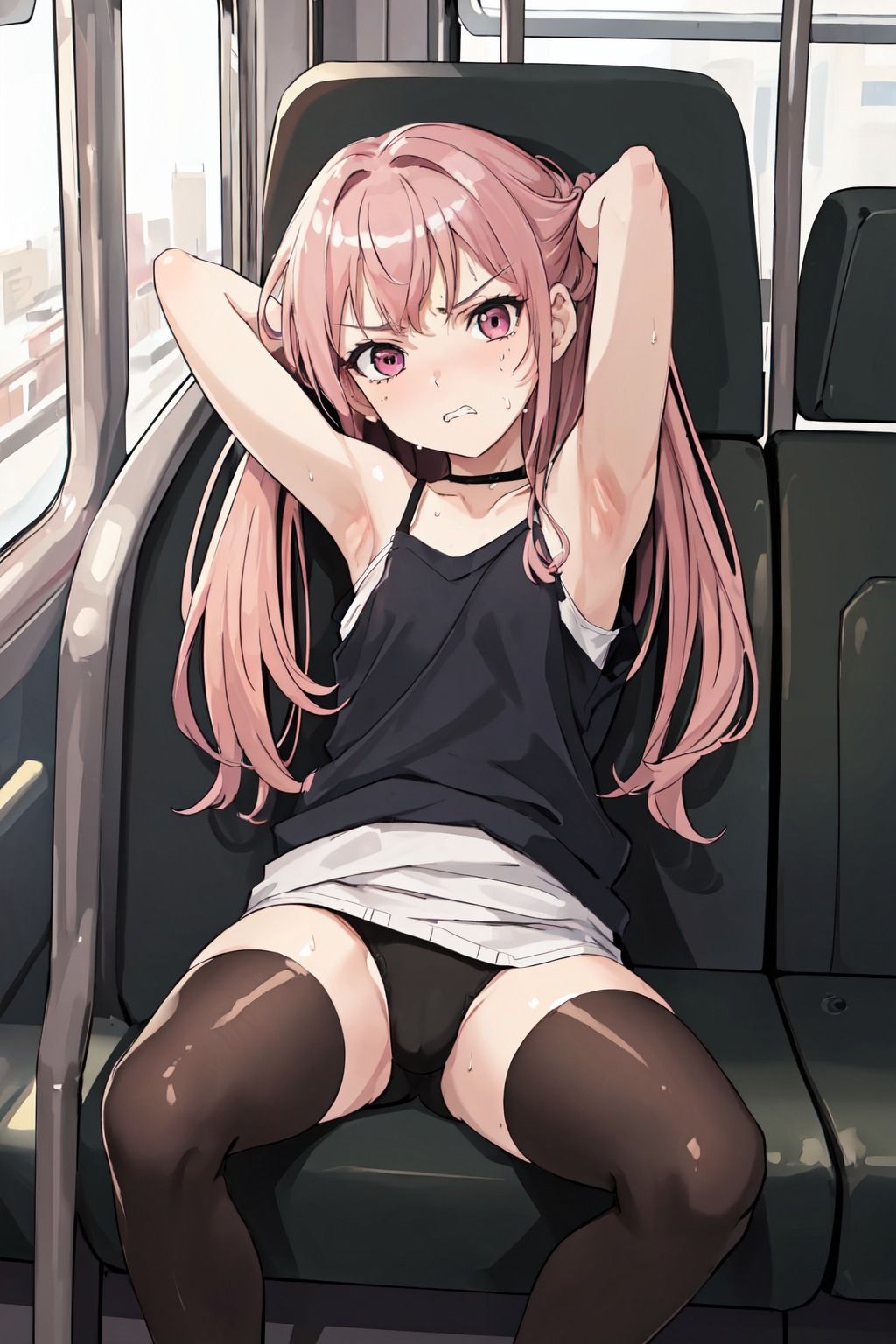 サンプル画像1:【AI作品】armpit collection vol.2(妄威) [d_303660]