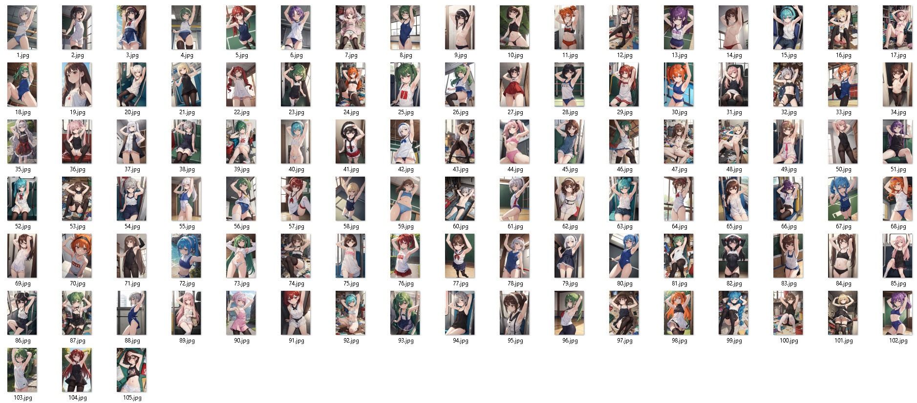 【AI作品】armpit collection vol.2