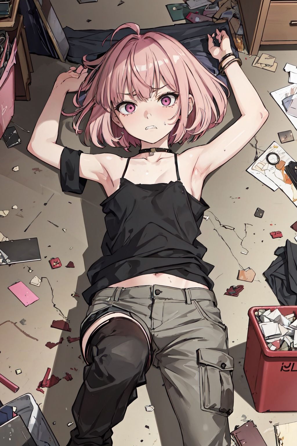 サンプル画像4:【AI作品】armpit collection vol.4(妄威) [d_303669]